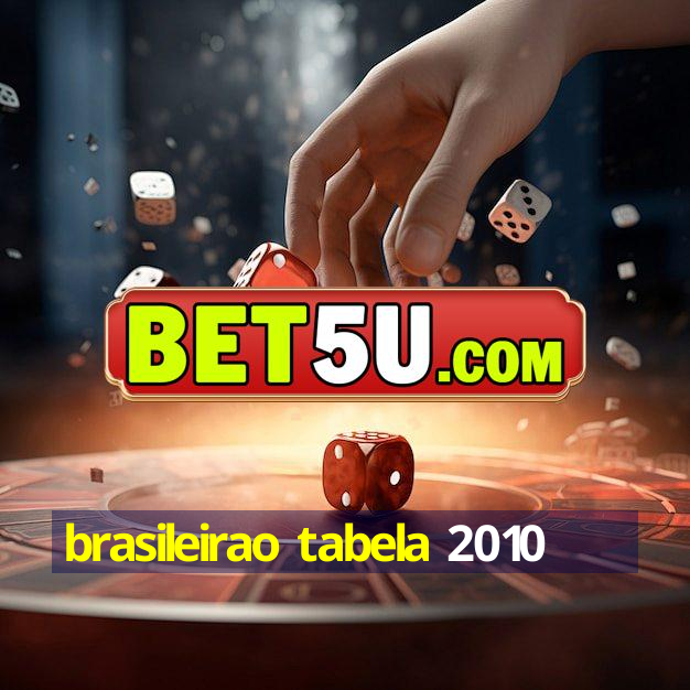 brasileirao tabela 2010